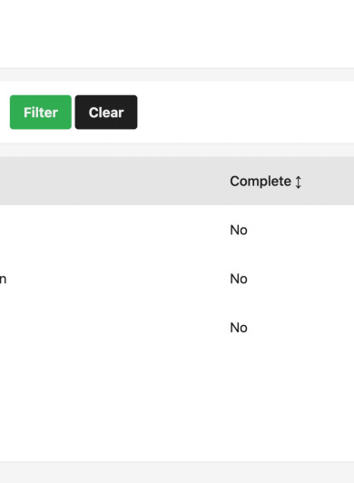 Todo App Dashboard